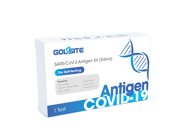 Cassette de test rapide COVID-19 Ag Saliva (RAT)